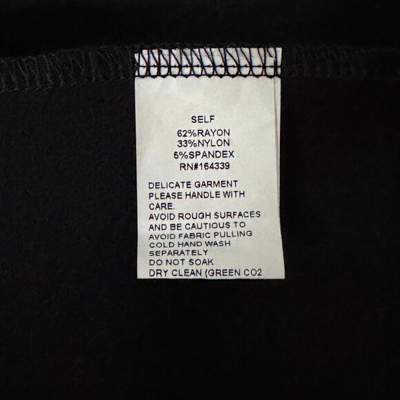 NWT Revolve Sndys Millie Mini Dress Little Black Dress LBD Women's Size XL - Picture 7 of 8